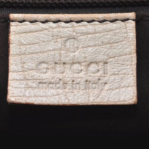 Authentic Gucci monogram canvas top handle tote bag - Picture 6 of 7